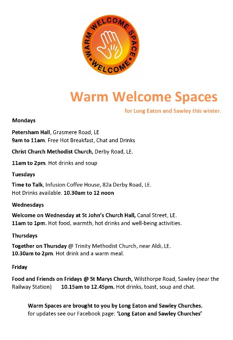 Warm Welcome Spaces Poster
