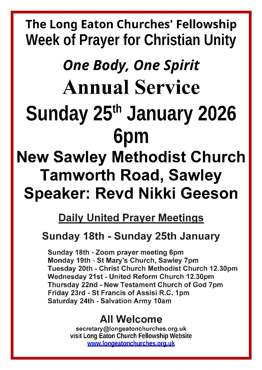 United Service & Week of Prayer poster